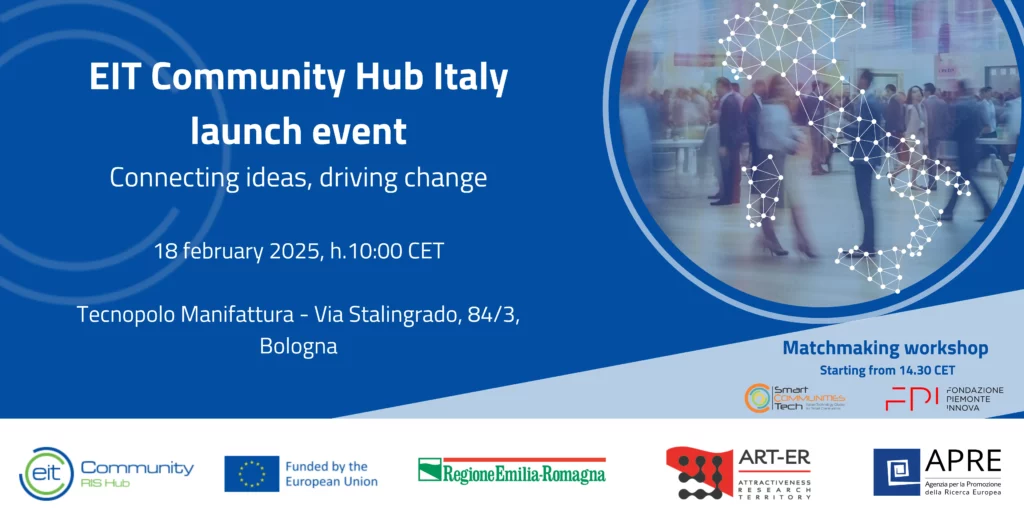 EIT Community Hub Italy launch event: connecting ideas, driving change