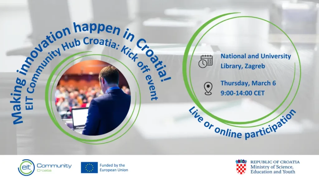 EIT Community Hub Launches in Croatia to Boost Innovation