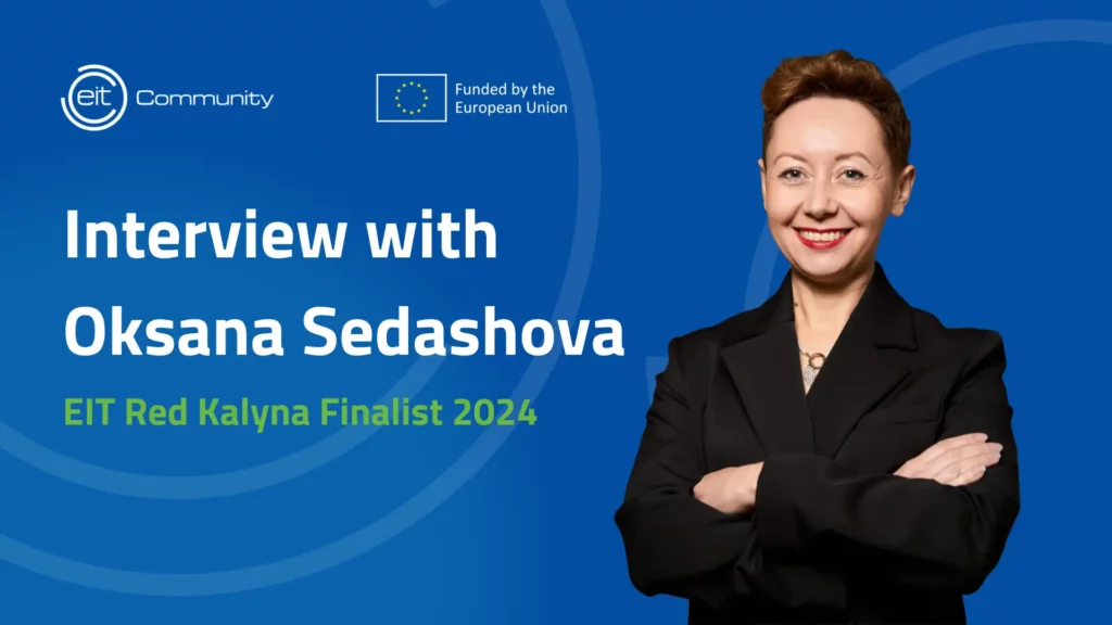 Creative Thinking with Oksana Sedashova, EIT Red Kalyna Awardee